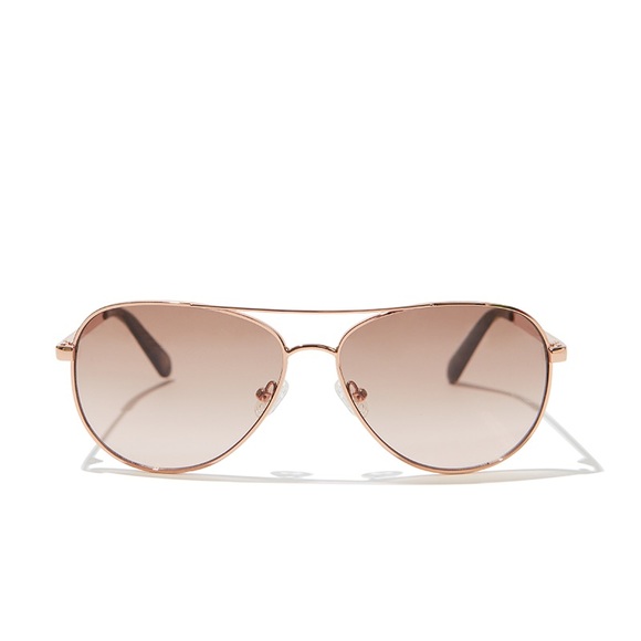 kate spade Accessories - Kate Spade Emmaline Rose Gold Aviator Sunglasses